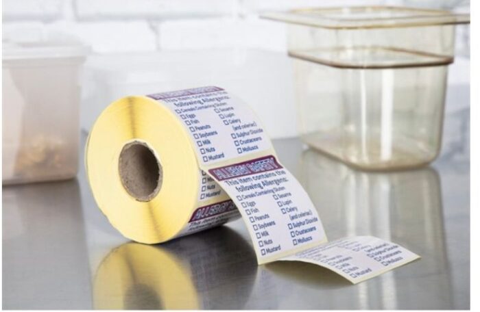 Allergen Label online kerry catering supplies